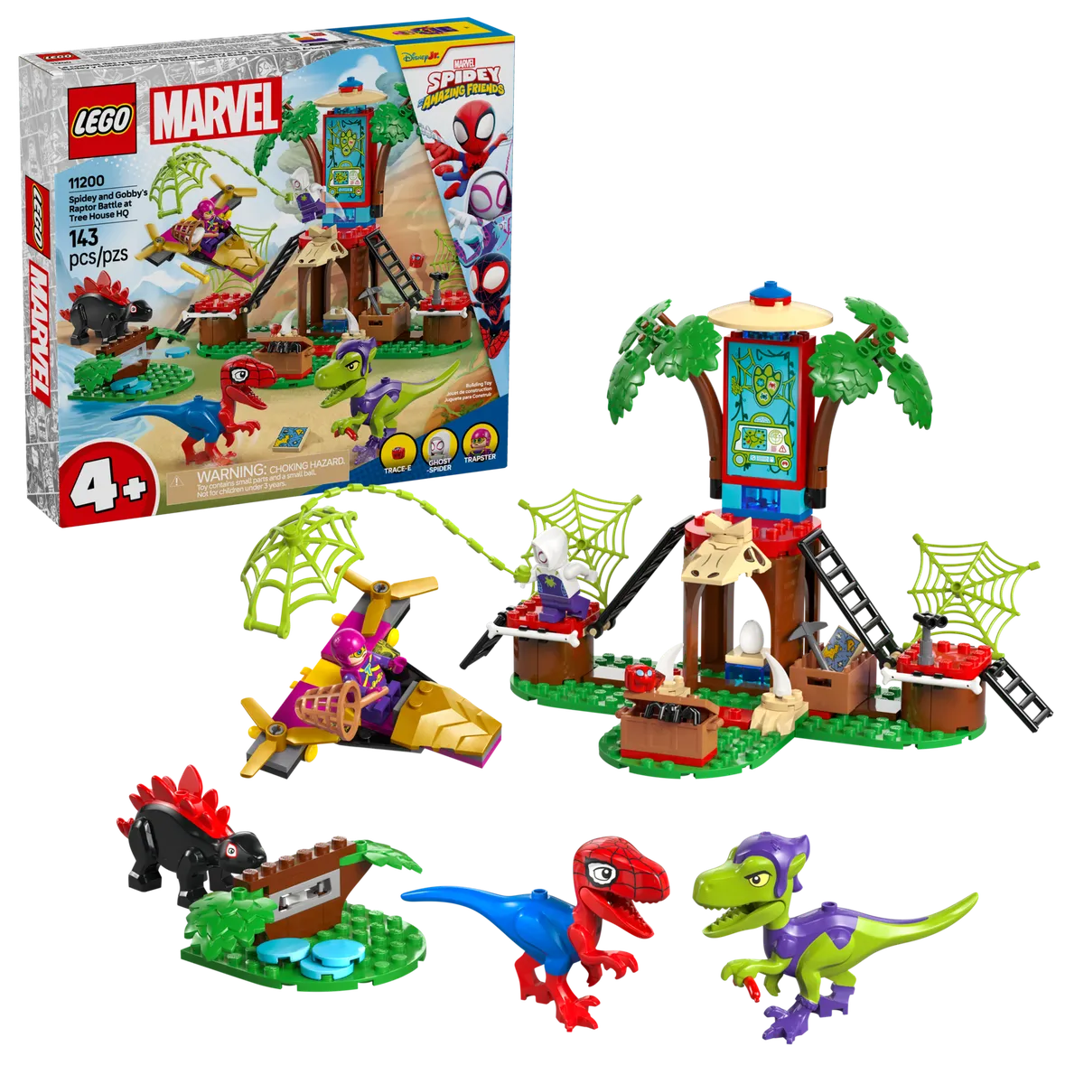 LEGO Spidey and Gobby's Raptor Battle at Tree House HQ (11200) - Bild 6