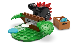 Spidey en Gobby's raptorstrijd bij de boomhut van LEGO – productfoto 4 van 11