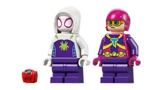 Spidey en Gobby's raptorstrijd bij de boomhut van LEGO – productfoto 7 van 11