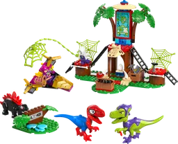 LEGO Spidey and Gobby's Raptor Battle at Tree House HQ (11200)