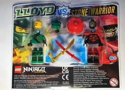 LEGO Lloyd vs. Stone Warrior (112006)