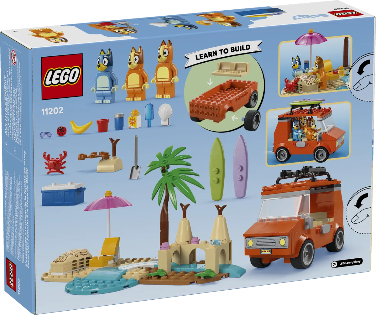 LEGO Bluey's Beach & Family Car Trip (11202) - afbeelding 10