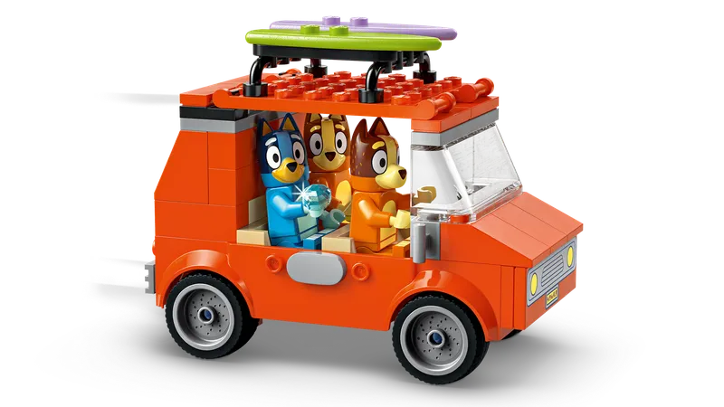Bluey's Beach & Family Car Trip fra LEGO – produktbillede 5 af 11