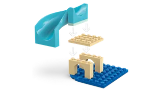 Mermaid Gabby's Aquarium Adventure fra LEGO – produktbillede 5 af 10