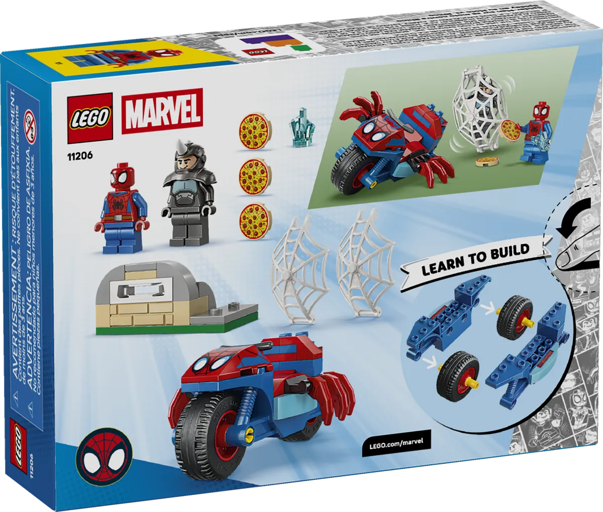 LEGO Spidey on his Motorcycle vs. Rhino (11206) - Bild 10