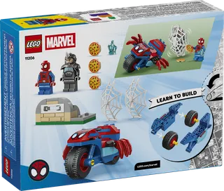 Spidey op zijn motor vs. Rhino van LEGO – productfoto 11 van 11