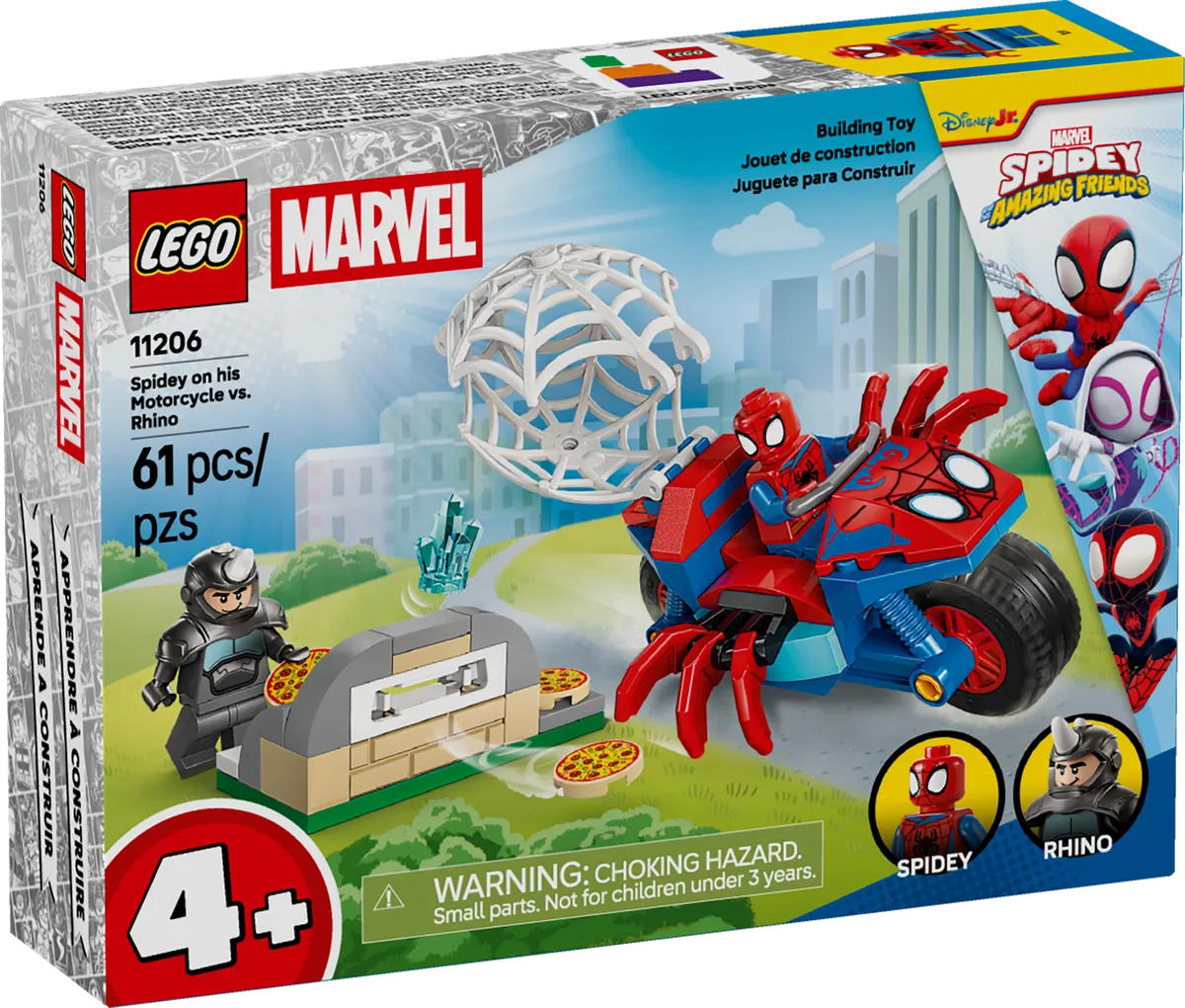 LEGO Spidey on his Motorcycle vs. Rhino (11206) - Bild 6