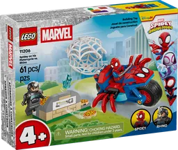 LEGO Spidey on his Motorcycle vs. Rhino (11206) - afbeelding 1