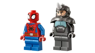 Spidey op zijn motor vs. Rhino van LEGO – productfoto 4 van 11