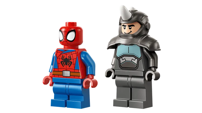 Spidey op zijn motor vs. Rhino van LEGO – productfoto 4 van 11
