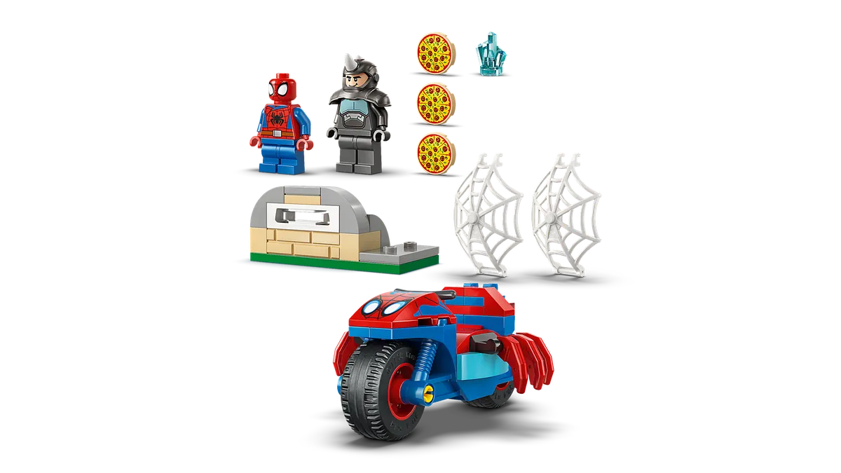 LEGO Spidey on his Motorcycle vs. Rhino (11206) - Bild 2