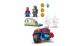 Spidey op zijn motor vs. Rhino van LEGO – productfoto 5 van 11