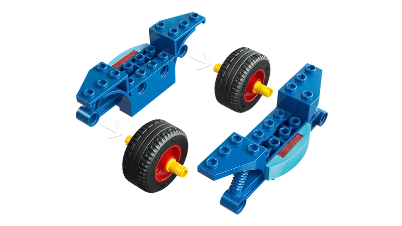 Spidey op zijn motor vs. Rhino van LEGO – productfoto 6 van 11