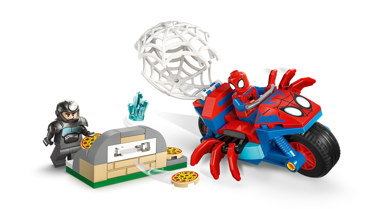 LEGO Spidey on his Motorcycle vs. Rhino (11206) - Bild 4