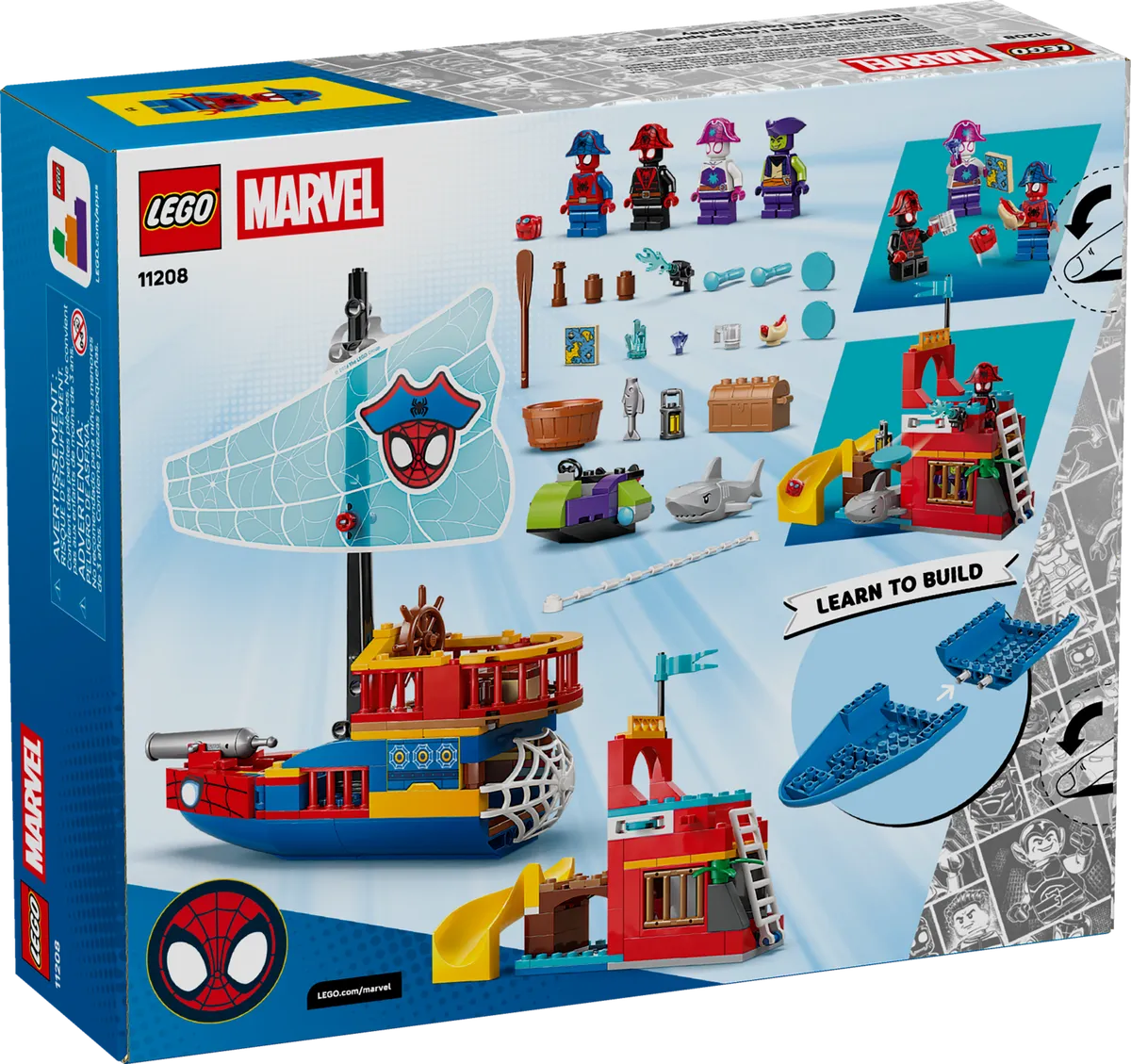 LEGO Team Spidey Pirate Ship (11208) - image 10