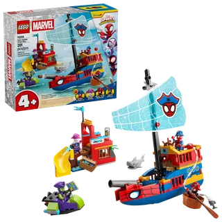 Team Spidey Pirate Ship fra LEGO – produktbillede 2 af 11