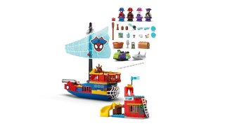 Team Spidey Pirate Ship fra LEGO – produktbillede 3 af 11