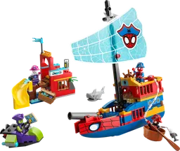 LEGO Team Spidey Pirate Ship (11208)