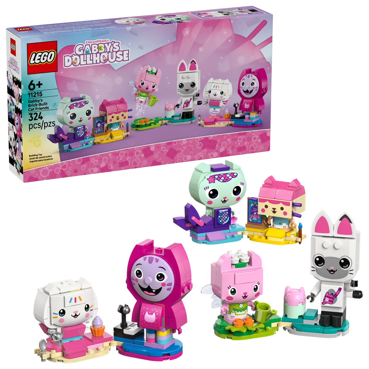 LEGO Gabby's Brick-Built Cat Friends (11215) - Bild 6