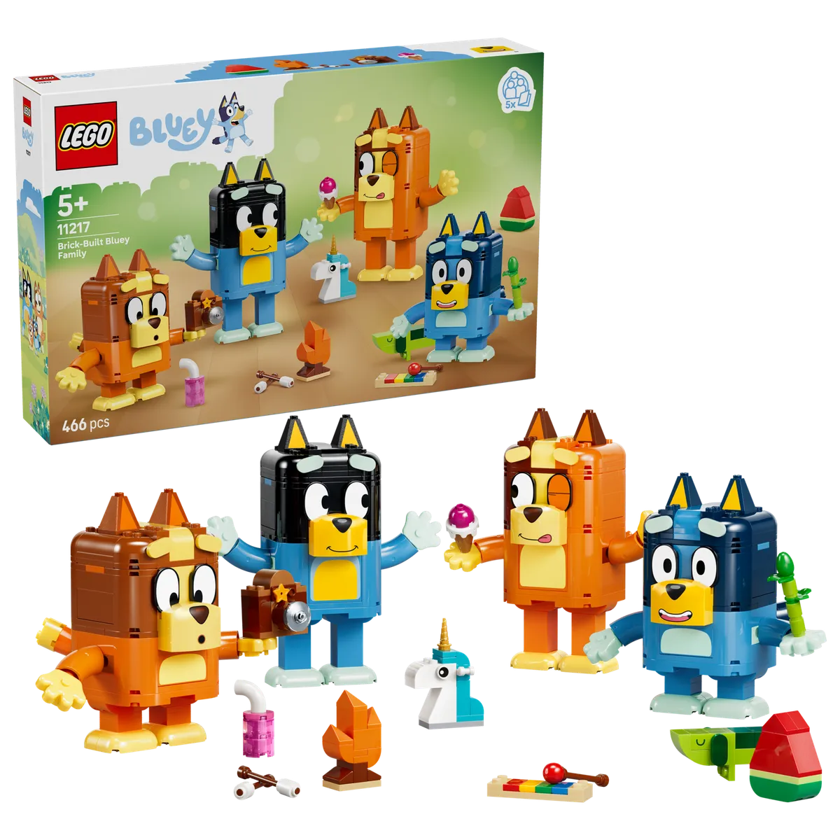 LEGO Brick-Built Bluey Family (11217) - Bild 10