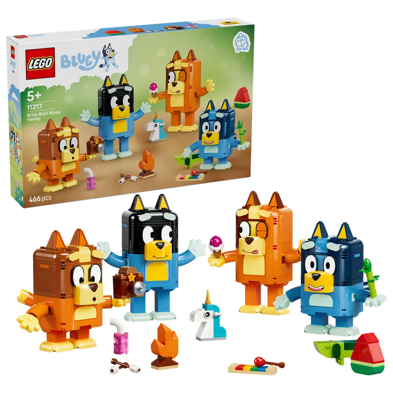 Brick-Built Bluey Family by LEGO – product photo 2 of 15