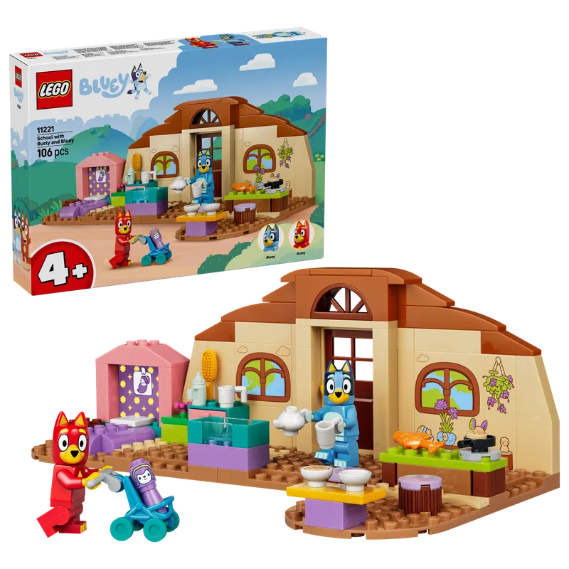 School with Rusty and Bluey de LEGO – photo du produit 2 sur 13