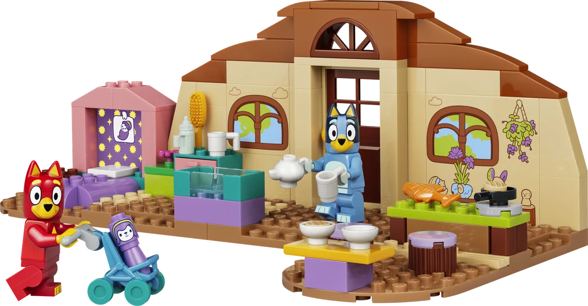 LEGO School with Rusty and Bluey (11221)