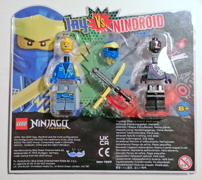 LEGO Jay vs. Nindroid (112219)