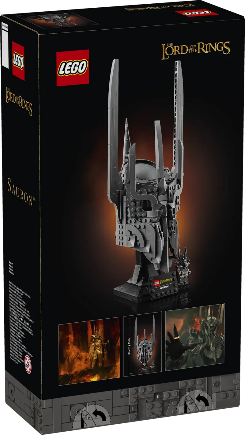 The Lord of the Rings: Sauron's Helmet van LEGO – productfoto 13 van 13
