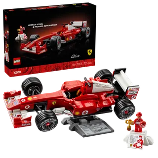 Ferrari F2004 & Michael Schumacher van LEGO – productfoto 2 van 18
