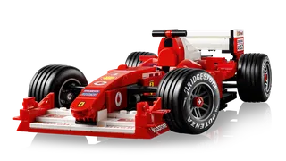 Ferrari F2004 & Michael Schumacher van LEGO – productfoto 3 van 18