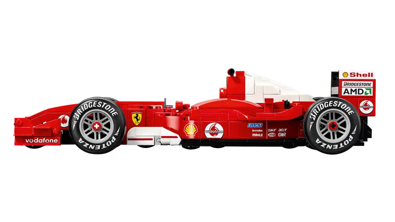 Ferrari F2004 & Michael Schumacher van LEGO – productfoto 5 van 18