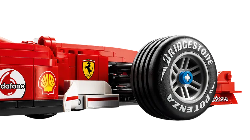 Ferrari F2004 & Michael Schumacher van LEGO – productfoto 6 van 18