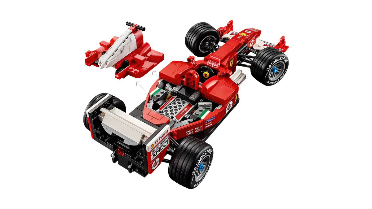 LEGO Ferrari F2004 & Michael Schumacher (11375) - Bild 6