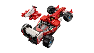 Ferrari F2004 & Michael Schumacher van LEGO – productfoto 8 van 18