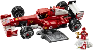 Ferrari F2004 & Michael Schumacher van LEGO – productfoto 1 van 18