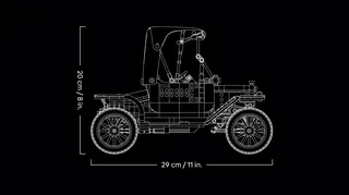 Ford Model T van LEGO – productfoto 11 van 20
