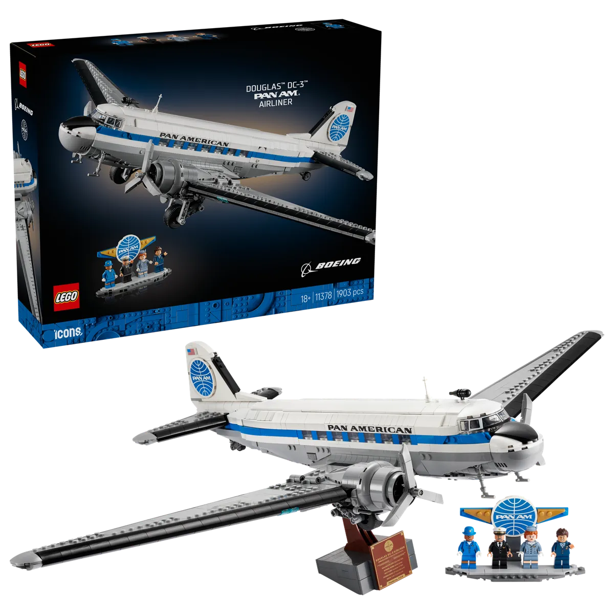 LEGO Douglas™ DC-3™ PAN AM® Airliner (11378) - Bild 6