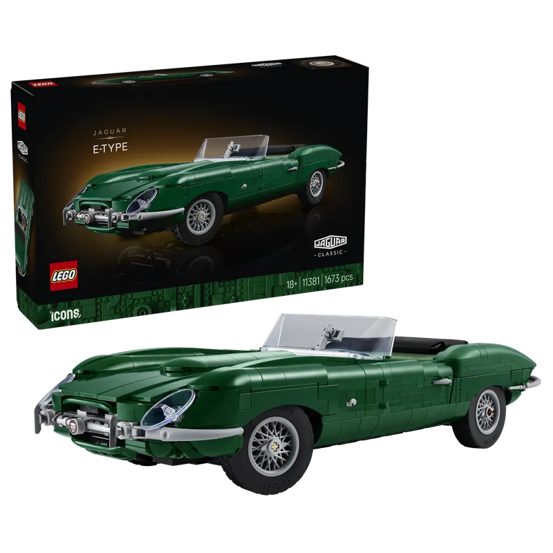 Jaguar E-Type fra LEGO – produktfoto 2 af 22