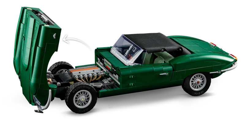 Jaguar E-Type fra LEGO – produktfoto 4 af 22