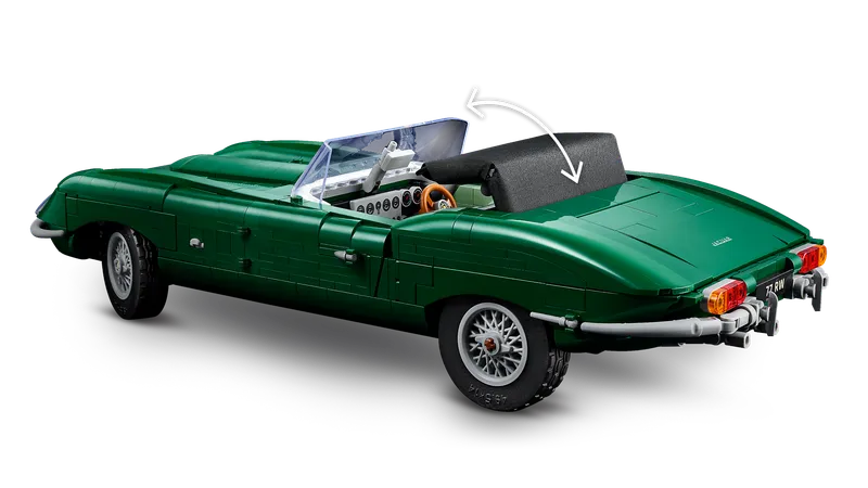 Jaguar E-Type fra LEGO – produktfoto 6 af 22
