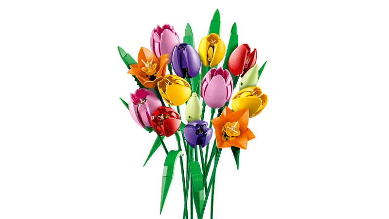 Boeket met tulpen van LEGO – productfoto 17 van 27