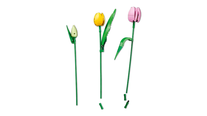 Boeket met tulpen van LEGO – productfoto 9 van 27