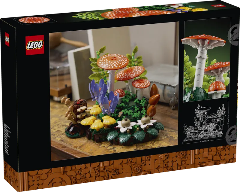Woodland Mushrooms fra LEGO – produktbillede 13 af 13