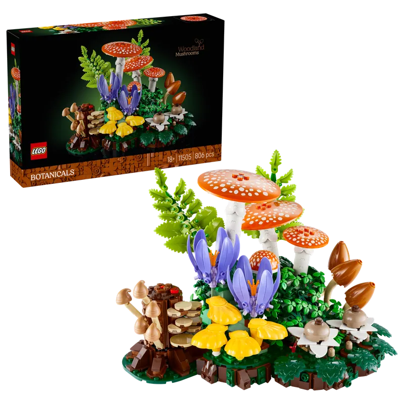 Woodland Mushrooms fra LEGO – produktbillede 2 af 13
