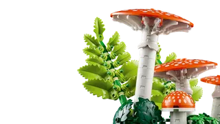 Woodland Mushrooms fra LEGO – produktbillede 5 af 13