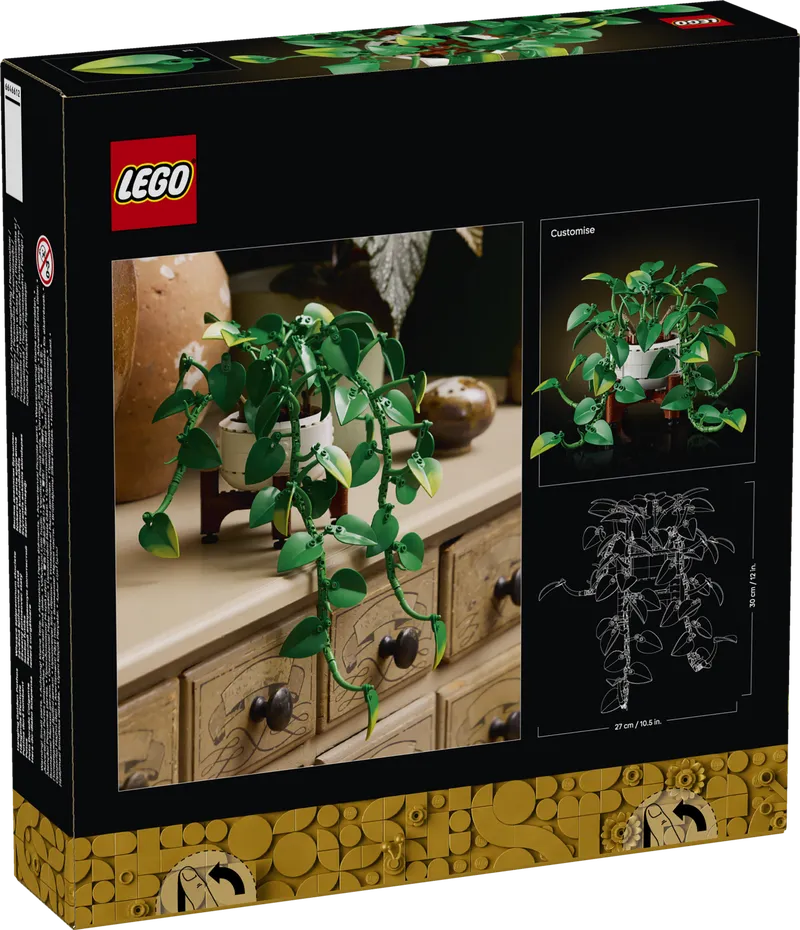 Hanging Golden Pothos från LEGO – produktbild 15 av 15