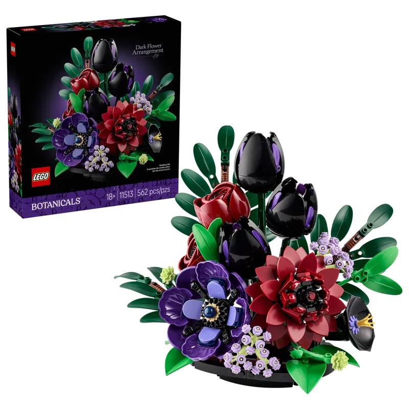 Dark Flower Arrangement by LEGO – product photo 2 of 15