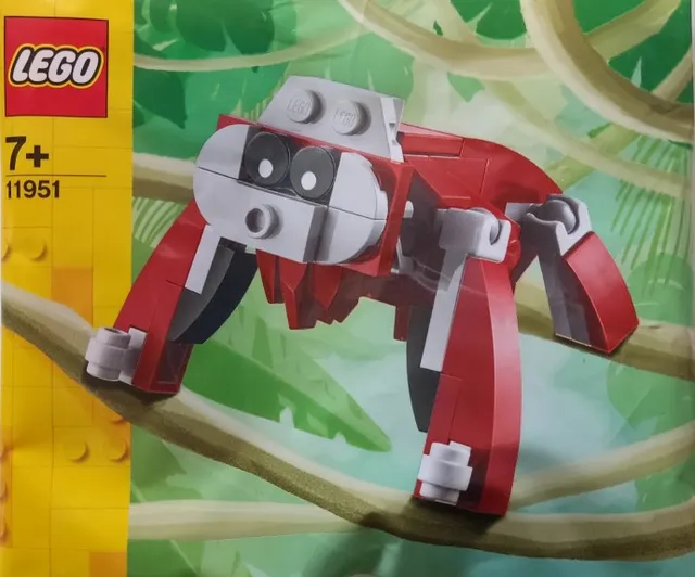 Orangutan van LEGO – productfoto