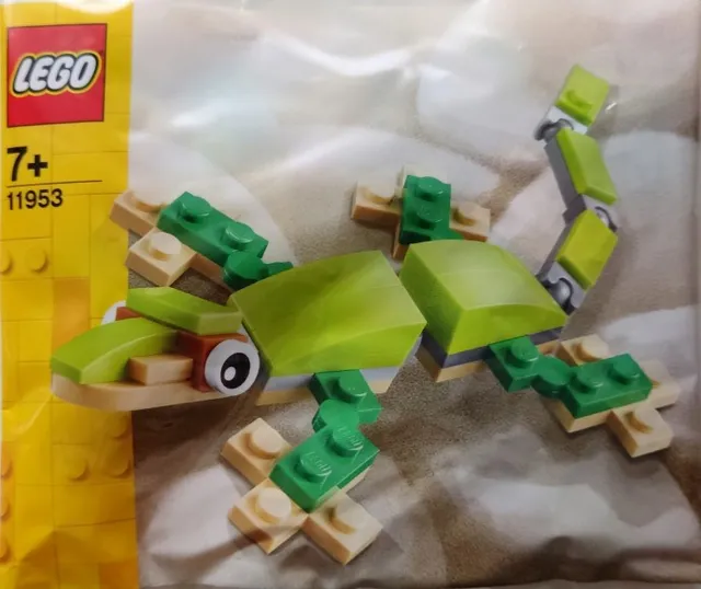 Gecko van LEGO – productfoto
